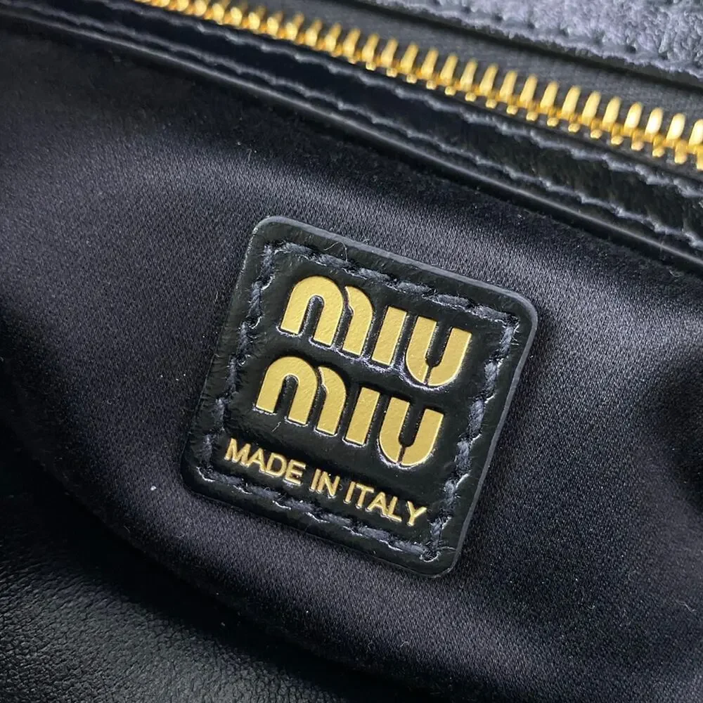 Miu Miu top handle bag Handbag 5BB182 Leather